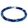 Blauw Sodaliet kralenarmband