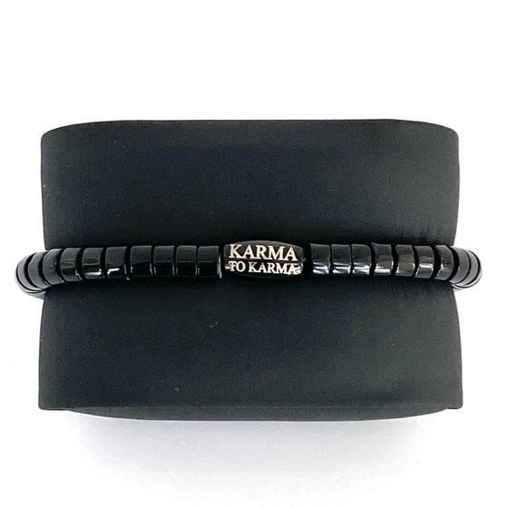 Zwart Agaat armband