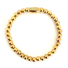  Gold bracelet Karma