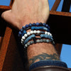 Stoere mannen armband stack