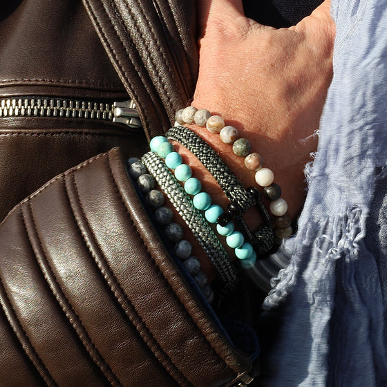 Stoere armbanden stack