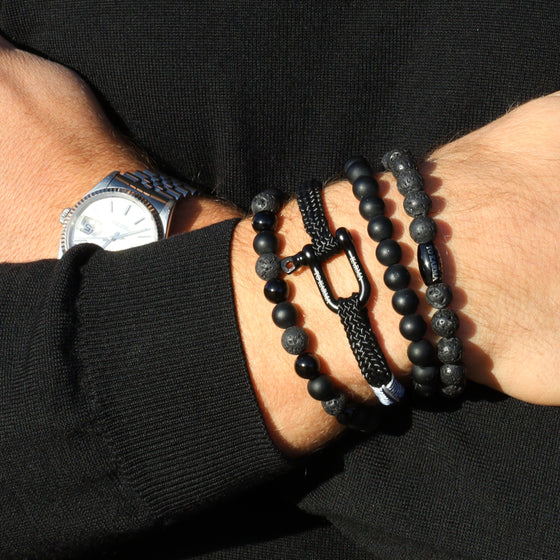 Black Lava bracelets