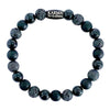 Black beads bracelet